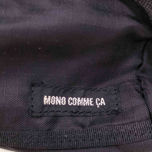 モノコムサ MONO COMME CA リップストップ メッシュ ボディバッグ メンズ