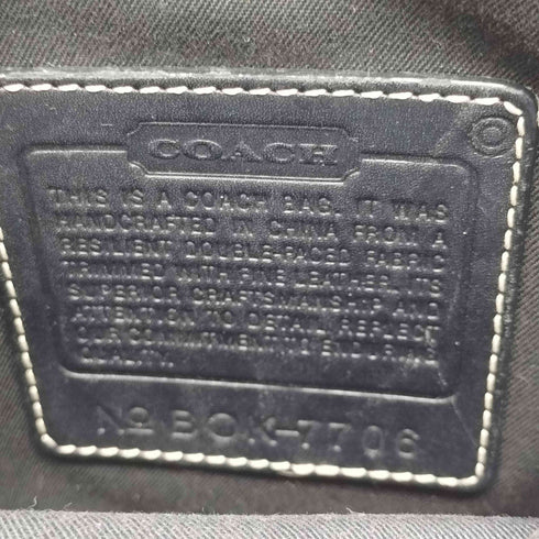 コーチ COACH レザー切替ミニトートバッグ レディース