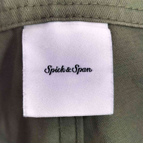スピックアンドスパン Spick and Span コットンベイカーパンツ メンズ