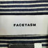 ファセッタズム FACETASM ヒッコリーストライプ プリーツシャツ PLEATS SHIRT メンズ JPN:4