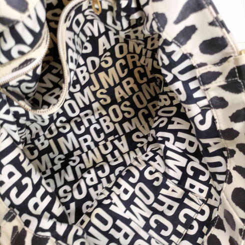 マークバイマークジェイコブス Marc by Marc Jacobs ダルメシアン柄 2WAYレザートートバッグ Y2K レディース