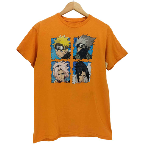 RIPPLE JUNCTION 00S フロント キャラクタープリント クルーネック S/S アニメ Tシャツ メンズ import:M