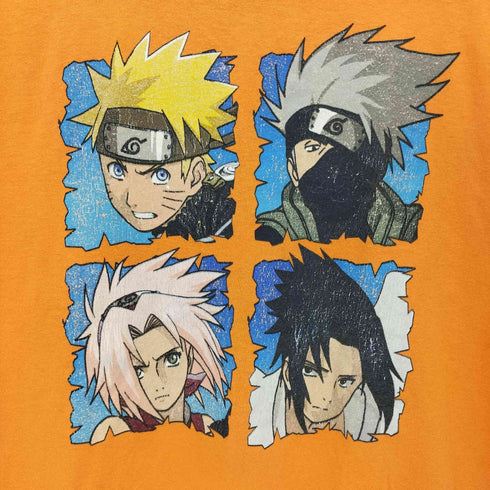 RIPPLE JUNCTION 00S フロント キャラクタープリント クルーネック S/S アニメ Tシャツ メンズ import:M