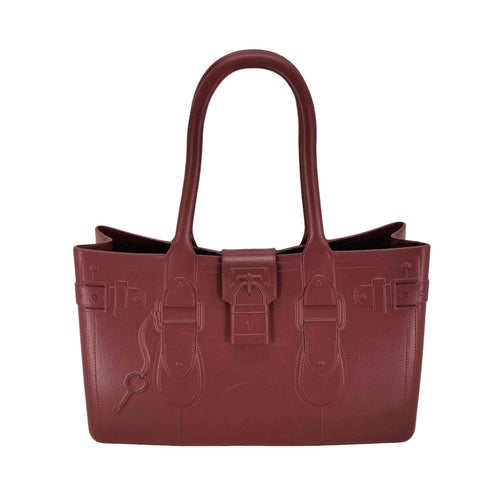 GREAT BAG CO. カナダ製 パテントレザー トートバッグ レディース
