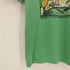 HANESボディ80S USA製 フロントプリント クルーネック S/S Tシャツ シングルステッチ メンズ import:L