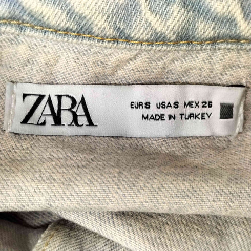 ザラ ZARA デニムシャツジャケット レディース import:S
