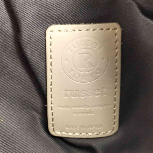 ラシット russet ソフトレザー ラウンドビッグショルダーバッグ レディース