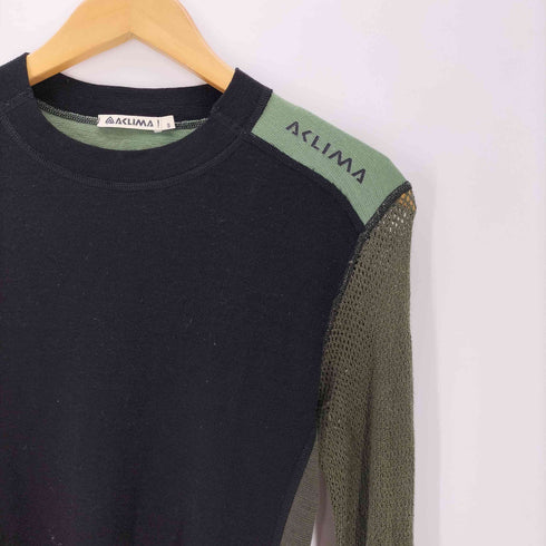 WOOLNET HYBRID CREW NECK ウールネット ハイブリッド クルーネック メンズ import:S