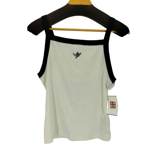 アバクロンビーアンドフィッチ Abercrombie & Fitch ロゴリブ タンクトップ レディース import:L