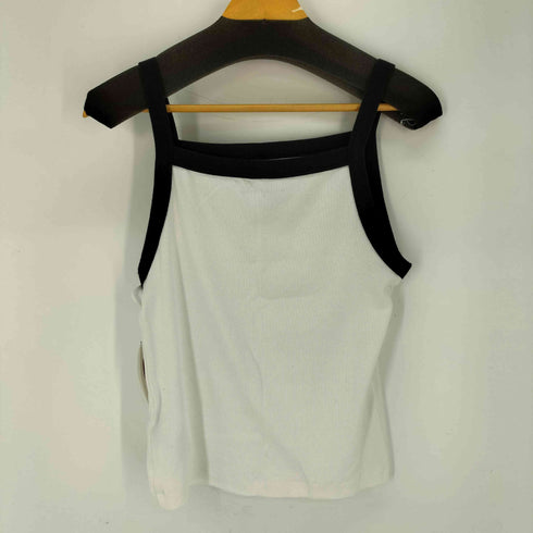 アバクロンビーアンドフィッチ Abercrombie & Fitch ロゴリブ タンクトップ レディース import:L