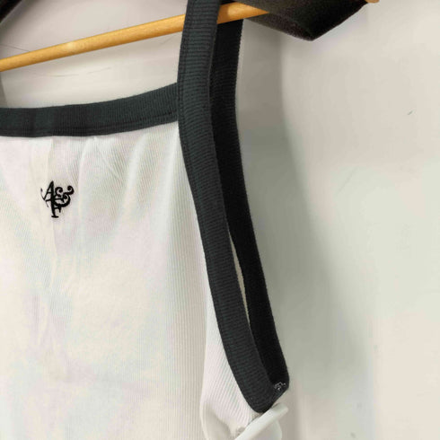 アバクロンビーアンドフィッチ Abercrombie & Fitch ロゴリブ タンクトップ レディース import:L