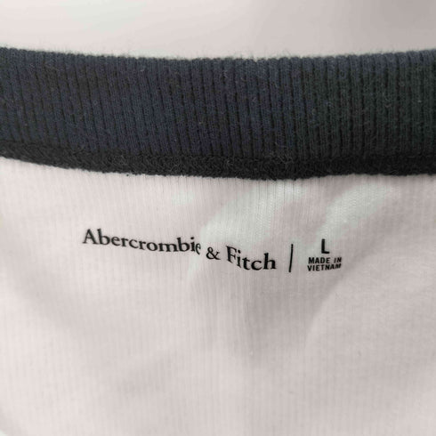 アバクロンビーアンドフィッチ Abercrombie & Fitch ロゴリブ タンクトップ レディース import:L