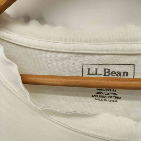 エルエルビーン L.L.Bean ビーンブーツ プリント クルーネック S/S Tシャツ メンズ import:XL