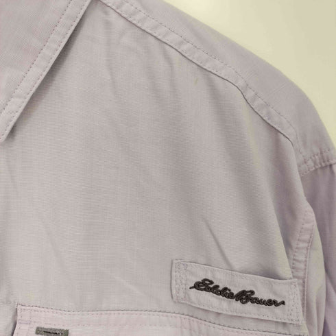 エディーバウアー Eddie Bauer ロゴ刺繍 ガイド 長袖シャツ メンズ JPN:L