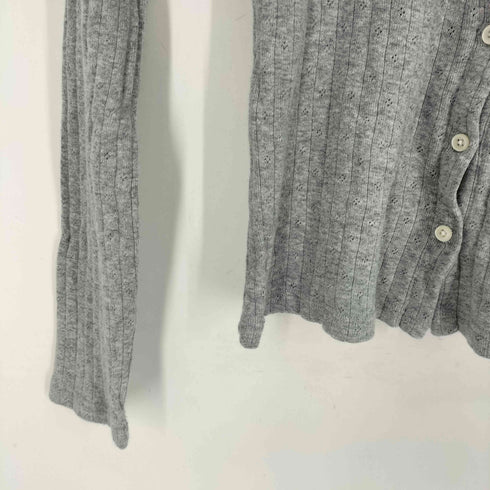 Brandy Melville リブ編み カーディガン レディース 160/84A