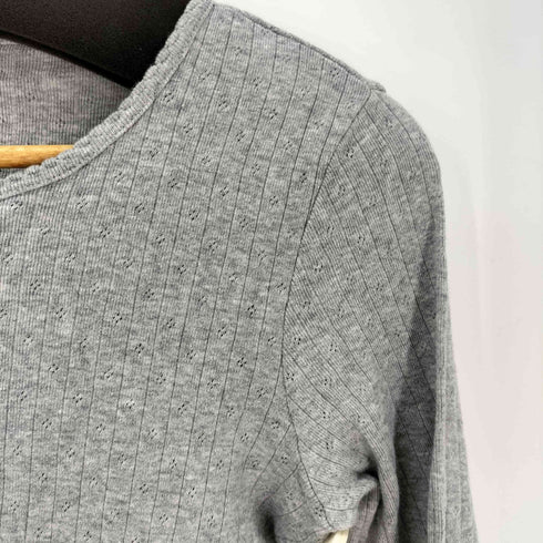 Brandy Melville リブ編み カーディガン レディース 160/84A