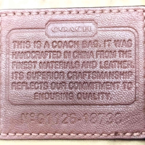 コーチ COACH シグネチャーロゴ チェーンショルダー キャンバストートバッグ レディース