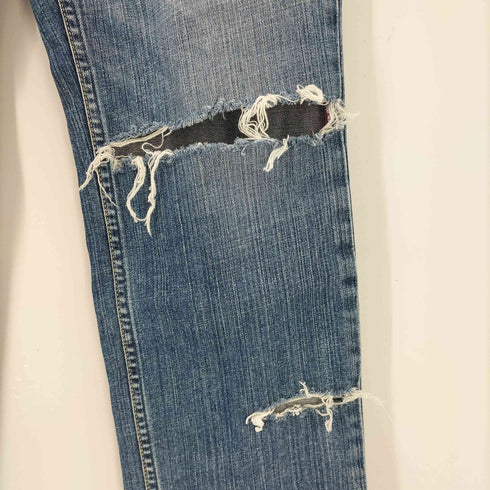 リーバイス Levis 00S 502 パープルパッケージ ダメージ加工 ストレート デニム パンツ メンズ W31 L33