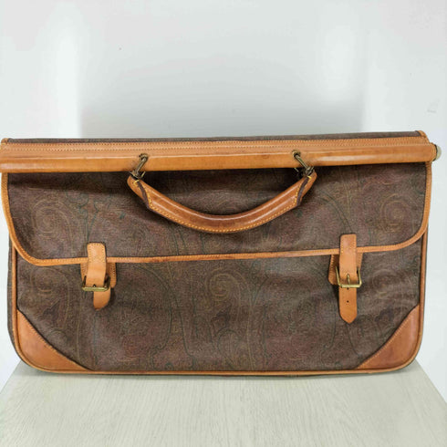 エトロ ETRO ペイズリー柄 レザー ラージブリーフケース メンズ