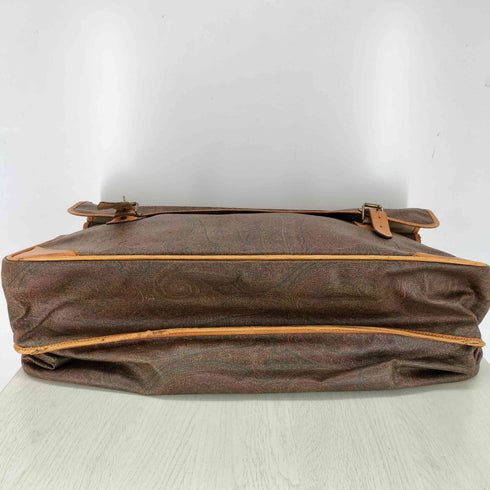 エトロ ETRO ペイズリー柄 レザー ラージブリーフケース メンズ