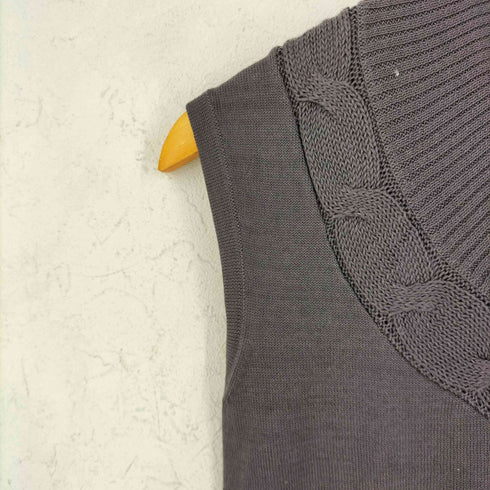 タルボット TALBOTS ケーブル編みノースリーブニット レディース XS