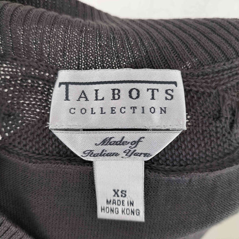 タルボット TALBOTS ケーブル編みノースリーブニット レディース XS
