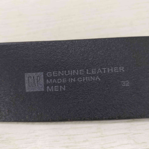 ギャップ Gap GENUINE LEATHER レザーベルト Y2K メンズ 32