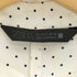 ザラ ZARA ドット柄 ミディアム丈 シャツ ワンピース レディース import:S