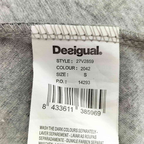 デシグアル Desigual 総柄 Vネック ワンピース レディース import:S