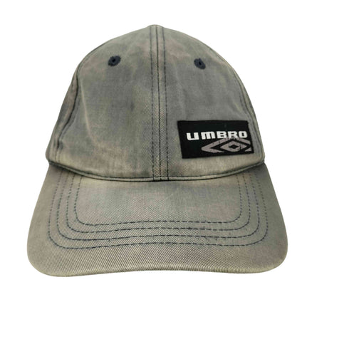 アンブロ UMBRO 90-00S ロゴ フェード加工 6パネル キャップ Y2K メンズ