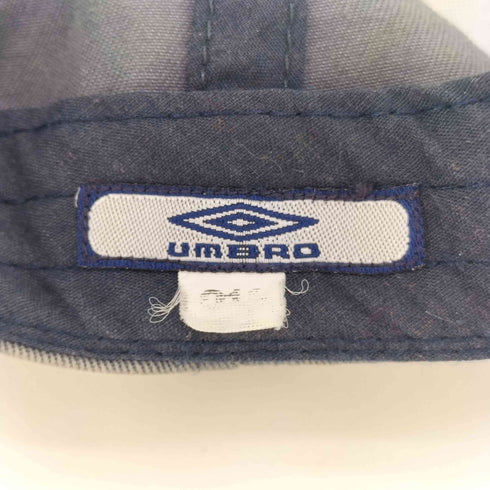 アンブロ UMBRO 90-00S ロゴ フェード加工 6パネル キャップ Y2K メンズ