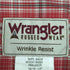ラングラー Wrangler チェック フロントダブルポケット L/S ボタンダウンシャツ メンズ import:XXL