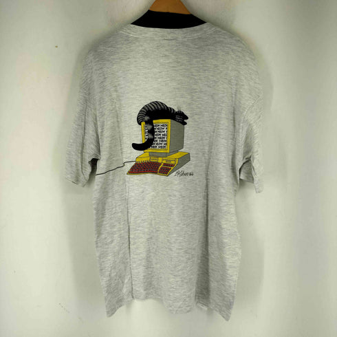 crazy shirt 90S MADE IN USA 猫 プリント S/S Tシャツ メンズ import:L