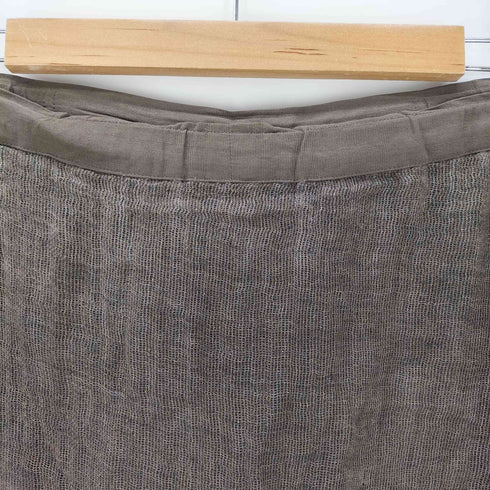 シリンギルド SHIRIN GUILD 90S MADE IN UK 英国製 ウール リネン シルク レイヤード イージー ワイド パンツ メンズ M
