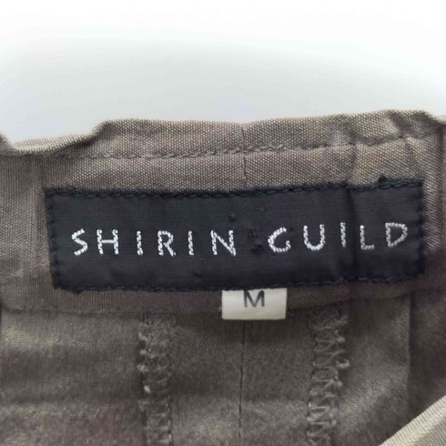 シリンギルド SHIRIN GUILD 90S MADE IN UK 英国製 ウール リネン シルク レイヤード イージー ワイド パンツ メンズ M