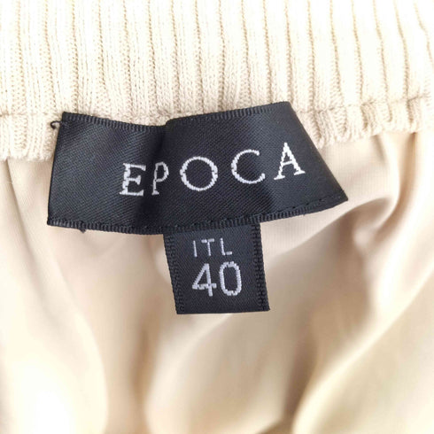 エポカ Epoca レーヨン混 レースデザイン スカート レディース DE:40