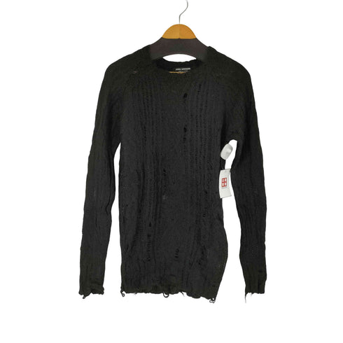 ジュンヤワタナベコムデギャルソン JUNYA WATANABE COMME des GARCONS モへヤ ローゲージ フィッシュネット クルーネックニット レディース JPN:S