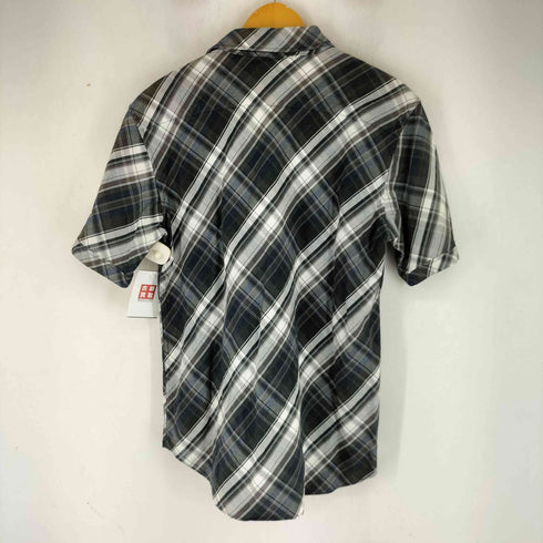 コムサイズム COMME CA ISM 開襟 S/S ポケットチェックシャツ メンズ import:L