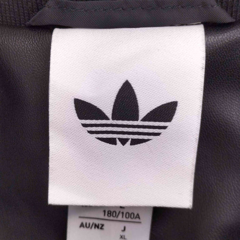 アディダスオリジナルス adidas Originals PLEATHER 3STRIPES TRACK TOP プレザー3Sトラックトップ メンズ JPN:XL