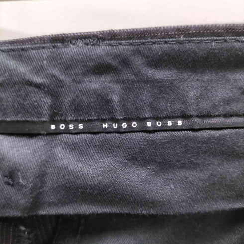 ボスヒューゴボス BOSS HUGO BOSS 90-00S レーヨン100 ストライプ スラックス メンズ EUR:50