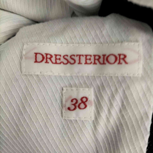 ドレステリア DRESSTERIOR クルミボタン リネン混 ステンカラーコート レディース JPN:38
