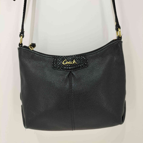コーチ COACH シボ革 レザー ショルダーバッグ レディース
