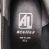 ATELIER エナメル レザー 切替 スリッポン レディース JPN:24