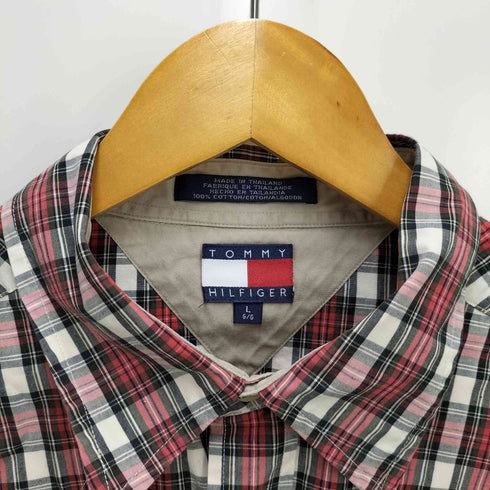 トミーヒルフィガー TOMMY HILFIGER L/S ウエスタンチェックシャツ メンズ import:L