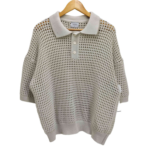 weekend seoul メッシュニットポロ メンズ