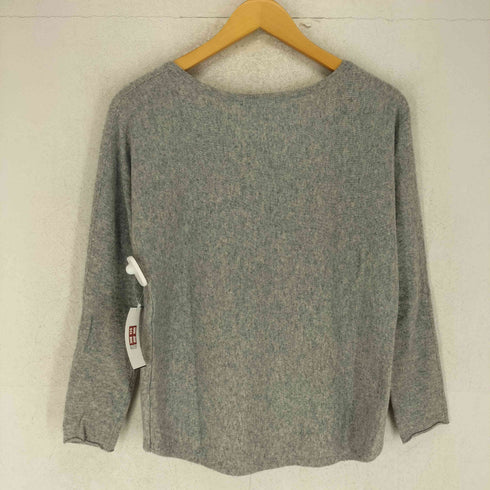 ユニクロ UNIQLO CASHMERE カシミヤ100% ボートネックセーター レディース JPN:L
