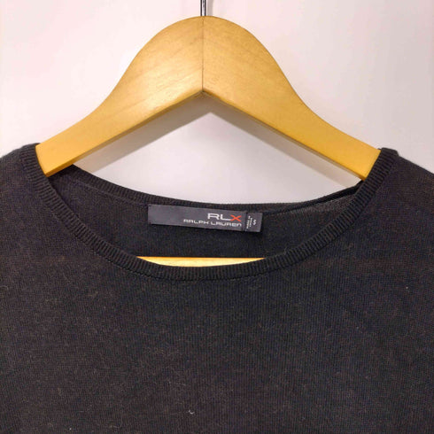 アールエルエックスラルフローレン RLX RALPH LAUREN レーヨン カシミヤ ウール クルーネック ニット メンズ import:S