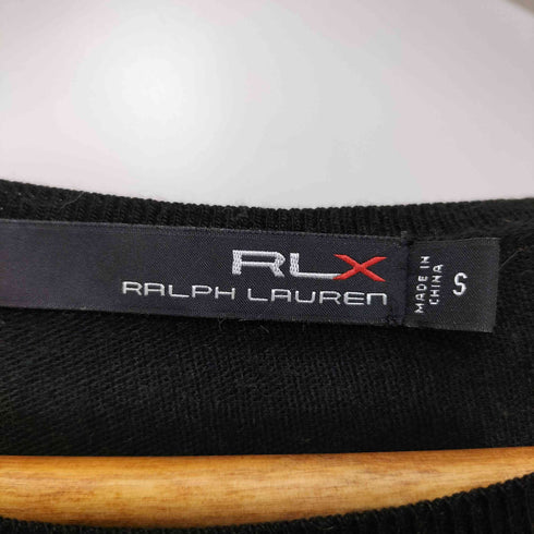 アールエルエックスラルフローレン RLX RALPH LAUREN レーヨン カシミヤ ウール クルーネック ニット メンズ import:S