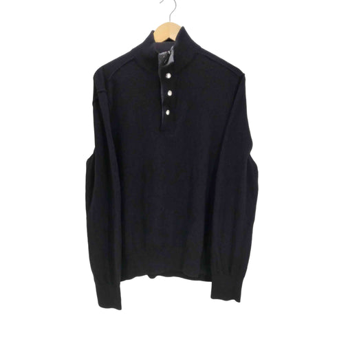 バナナリパブリック BANANA REPUBLIC ハーフジップアップ ニット スナップボタン メンズ import:L