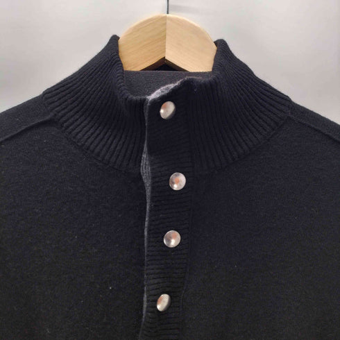 バナナリパブリック BANANA REPUBLIC ハーフジップアップ ニット スナップボタン メンズ import:L